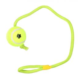 Flamingo Παιχνίδι σκύλου - Τεννις με πατούσα και σχοινί  1 db