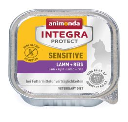 Animonda Cat Integra Protect Ευαίσθητο σε φακελάκι, αρνί και ρύζι  100 g