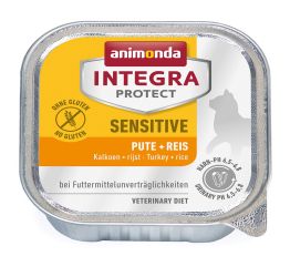 Animonda Cat Integra Protect Ευαίσθητο σε φακελάκι, γαλοπούλα και ρύζι  100 g