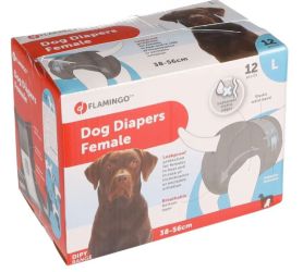 Flamingo πάνα - σορτς για σκύλους l-es   12 db
