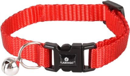 Flamingo Ziggi περιλαίμιο για γατάκια - κόκκινο  1 db