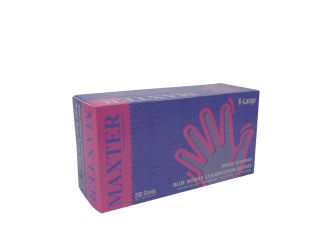 Maxter νιτριλικά γάντια xl   200 db