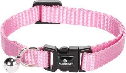 Flamingo Ziggi κολάρο για γάτες - ροζ  1 db