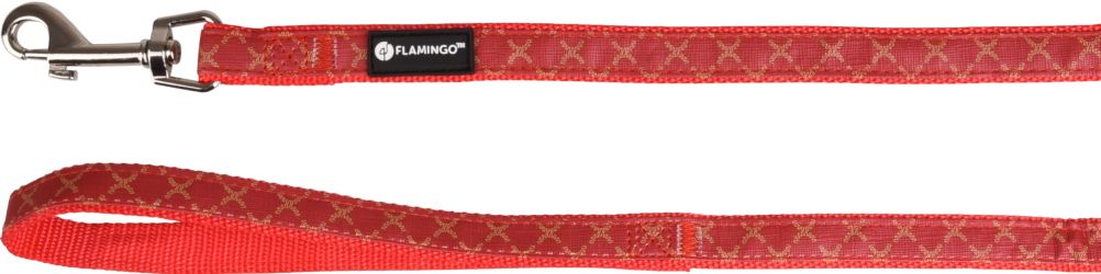 Flamingo Odin λουρί - κόκκινο  1.5x120 cm