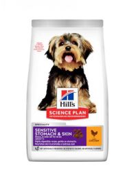 Hill's Science Plan Ενήλικο Ευαίσθητο Στομάχι & Δέρμα Μικρό & Μίνι ξηρή τροφή  3 kg