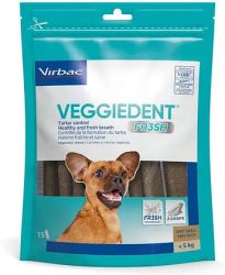 Virbac Veggiedent Fr3sh λωρίδα μάσησης xs-es   1 csomag