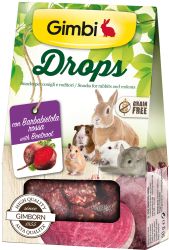 Gimbi Drops Snack με παντζάρι  50 g