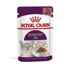 Royal Canin Sensory Feel - Σάλτσα Υγρή Τροφή για Ενήλικες Γάτες 12 x  85 g