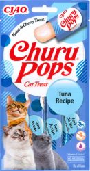 Inaba Cat Churu Pops - τόνος 4 x  15 g