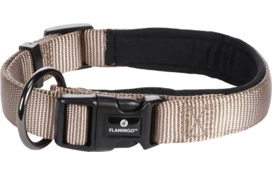 Flamingo Περιλαίμιο Abbi - Γκρι-καφέ  XS - 2 cm x 35-40 cm