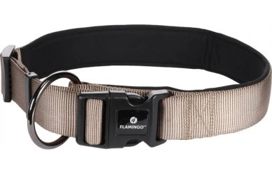 Flamingo Περιλαίμιο Abbi - Γκρι-καφέ  XXXL - 3.8 cm x 65-70 cm