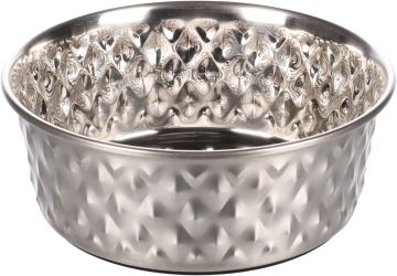 Flamingo fémtál - Diami ezüst színű  1 db