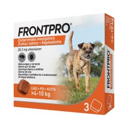FRONTPRO ΜΑΣΩΜΕΝΟ ΔΙΣΚΙΟ ΣΚΥΛΟΥ S /4-10KG/  3 tabletta
