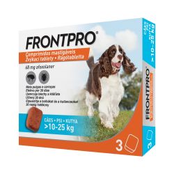 FRONTPRO ΜΑΣΩΜΕΝΟ ΔΙΣΚΙΟ ΣΚΥΛΟΥ Μ/10-25KG  3 tabletta