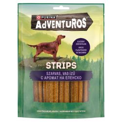 Purina Adventuros Strips λιχουδιά σκύλου με γεύση ελαφιού  90 g