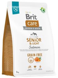 Brit Care Χωρίς Δημητριακά Ηλικιωμένων & Ελαφρύ - σολομός, πατάτα  3 kg