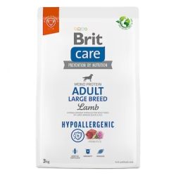 Brit Care Υπο-Αλλεργικό Ενήλικο Μεγάλη Φυλή Αρνί & Ρύζι  3 kg