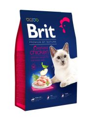 Brit Premium by Nature Cat Στειρωμένες - κοτόπουλο  8 kg
