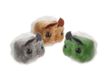 Flamingo Jerry δονούμενο λούτρινο ποντίκι  7 cm