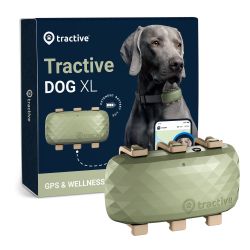 Tractive Dog XL - kutya GPS nyomkövető és aktivitásmérő  Zöld 