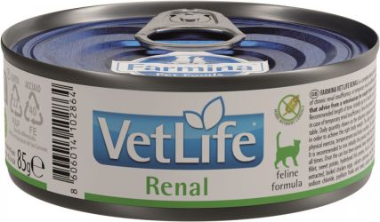 Vet Life Cat Νεφρικό κονσέρβα  85 g