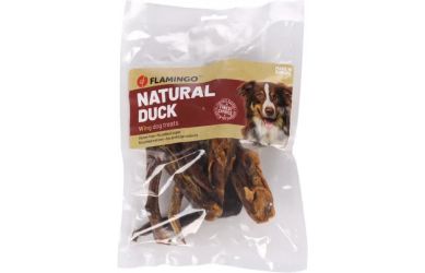 Flamingo Σνακ Σκύλου - φτερό πάπιας  200 g