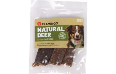 Flamingo Σνακ Σκύλου - λωρίδες ελαφιού  100 g