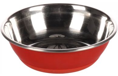 Flamingo Tobias μεταλλικό μπολ σκύλου - κόκκινο  300 ml