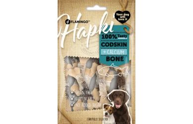 Flamingo Hapki Σνακ - κόκκαλα με δέρμα ψαριού  85 g