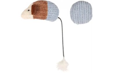 Flamingo Blaro ποντίκι με μπάλα παιχνίδι γάτας  Kék 1 db