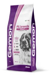 Gemon Dog Adult All Breed ξηρά τροφή σκύλου - χοιρινό, ρύζι  15 kg