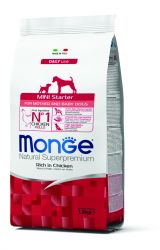 Monge Daily Line Mini Starter ξηρά τροφή σκύλου - κοτόπουλο  1.5 kg