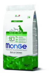 Monge Daily Line Maxi Puppy & Junior ξηρή τροφή σκύλου - κοτόπουλο  3 kg