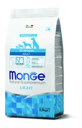 Monge Speciality Line All Breeds Adult Monoprotein Light ξηρή τροφή σκύλου - σολομός, ρύζι  2.5 kg