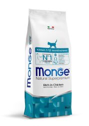 Monge Cat Rich in Chicken Kitten - κοτόπουλο  10 kg