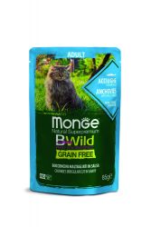 Monge BWild Grain Free υγρή τροφή - σαρδέλα με λαχανικά  85 g
