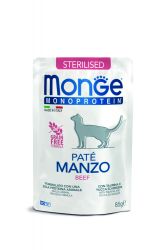 Monge Cat Monoprotein Πατέ Στειρωμένων - βοδινό  85 g
