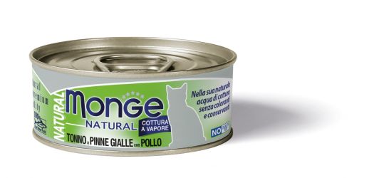 Monge Natural Cat konzerv Tonhal csirkével 80g  80 g
