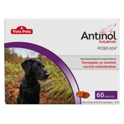 Antinol kapszula kutyák számára  60 db