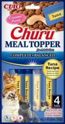 Inaba Cat Churu Επικάλυψη Γεύματος - τόνος 4 x  14 g