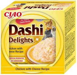 Inaba Cat Churu Dashi Delights - κοτόπουλο-τυρί  70 g