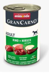 Animonda GranCarno Adult konzerv, sertés, szarvas és alma  400 g