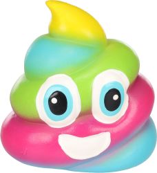 Flamingo λατέξ παιχνίδι - Tish χαμογελαστή κακά σε ουράνιο τόξο  1 db