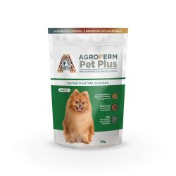 AgroFerm Pet Plus - pre- és probiotikumkészítmény kistestű kutyák számára  70 g