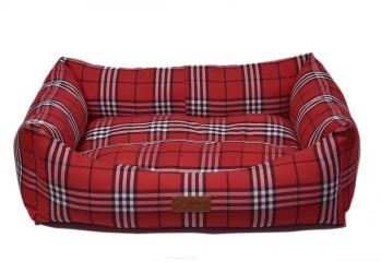 ZooBeeDoo Δανέζικο κρεβάτι - κόκκινο 85 x 65 x 16 cm   1 db