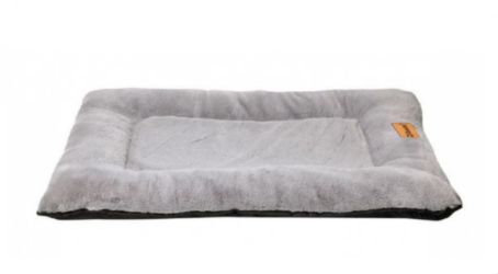 ZooBeeDoo Plush Mat κρεβάτι - γκρι 120 x 70 x 10 cm   1 db