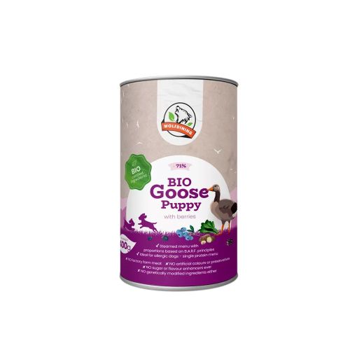 Farkaskonyha BIO Κατσαρόλα Χήνας για Κουτάβια  400 g