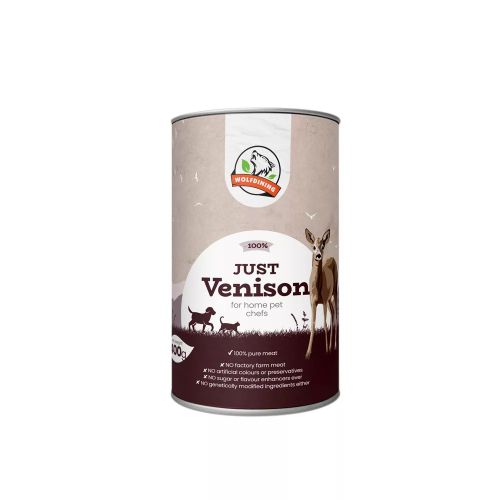 JUST VENISON 100% βραστό ελάφι  400 g