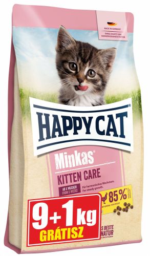 Happy Cat Minkas φροντίδα γατακιών 9+1 kg   10 kg