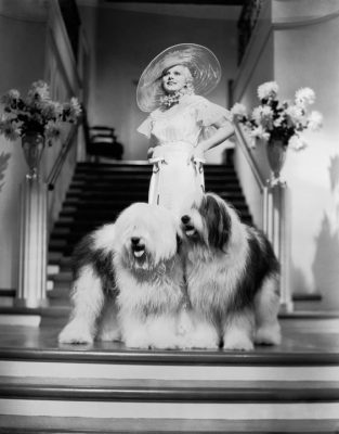 Előkelő kiasszony bobtaillekkel, 19.sz. forrás: nationalpurebreddogday-com